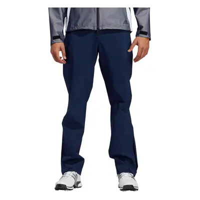 (XXL/S, Collegiate Navy) adidas Golf Mens RAIN.RDY Tech Water Repellent Pants Trousers