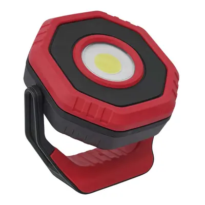 Sealey LED1400PR Rechargeable Pocket Floodlight with Magnet 360Deg 14W COB LED - Red