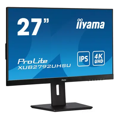 Iiyama LED-Display XUB2792UHSU-B5 - 68.6 cm (27") - x 4K Ultra HD