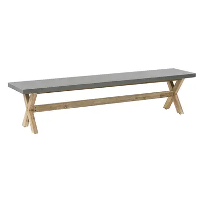 Garden Bench OLBIA cm Concrete Grey