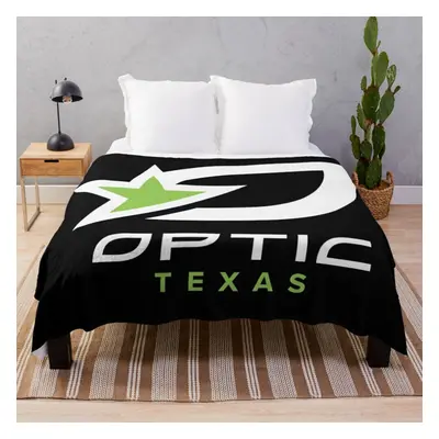 Fleece Throw Blanket Optic Texas Merch Optictexas for Sofa Couch Kids x Inches