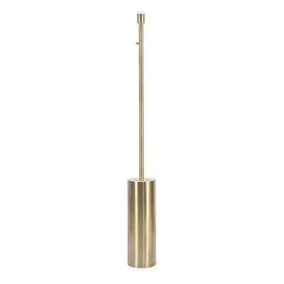 ValueLights Lexy Antique Brass Single Stem Dimmable Floor Lamp Base