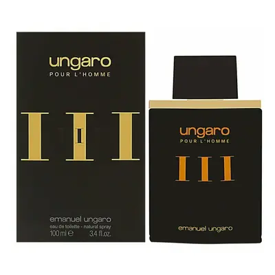 Ungaro III by Emanuel Ungaro for Men - 3.4 oz EDT Spray