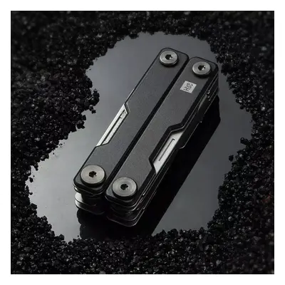 Mini Multi-Function Folding Knife Stainless Steel EDC Tool Tweezers Earpick From