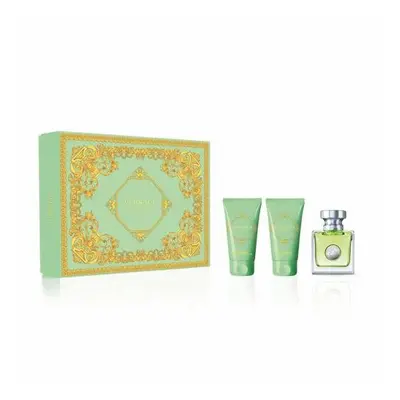 Versace Versense Pcs Set For Women: 1.7 Eau De Toilette + 1.7 Shower Gel + 1.7 Body Lotion