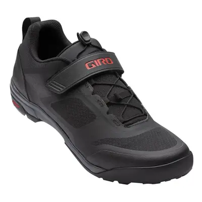 (48, Black / Dark Shadow) Giro Ventana Fastlace MTB Cycling Shoes