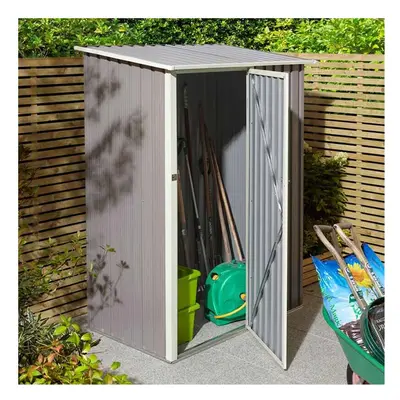 53 Trentvale Metal Pent Shed - Light Grey