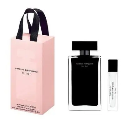 Narciso Rodriguez Shopping Pack For Women: 3.4 Eau De Toilette + 0.33 Pure Musc Eau De Parfum Pu