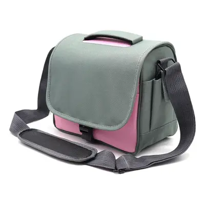 (Pink) Camera Bag SLR/DSLR Professional Gadget Padding Shoulder Carrying