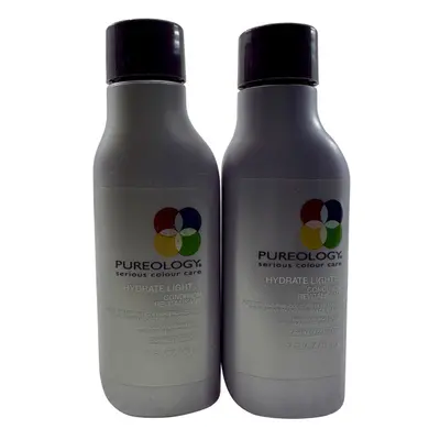 Pureology Hydrate Light Conditioner Dry & Fine Color Treated Hair 1.7 OZ pack