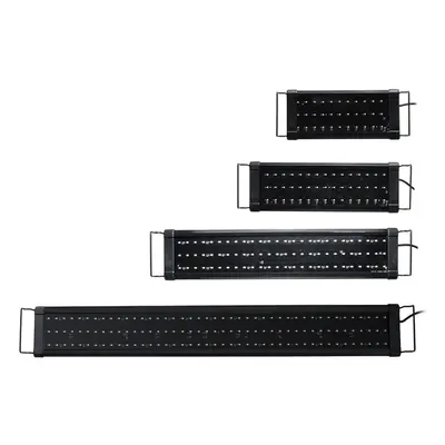 (US Plug, 90cm) 30/40/60/90cm LED Aquarium Fish Tank Light Stepless Dimming SMD2835 Water Grass 