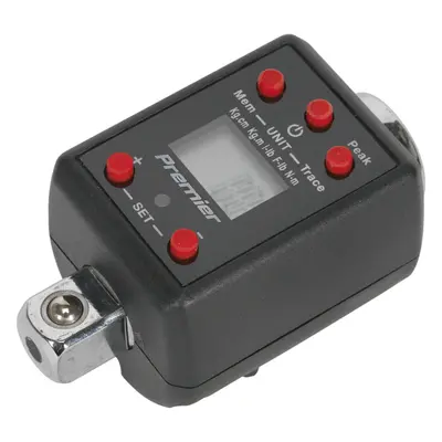 Digital Torque Adaptor - 1/2" Sq Drive - Large LCD Display - to Nm Range