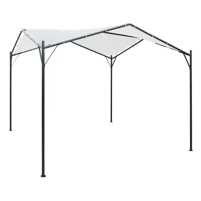 vidaXL Gazebo 3x3x2.6 m White g/mÂ² Garden Canopy Shelter Pavilion Awning