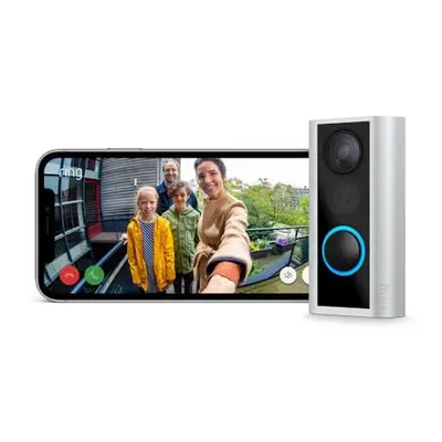 Ring Peephole Camera (Door View Cam) by Amazon | 34â55mm door thickness (Recommended version) 