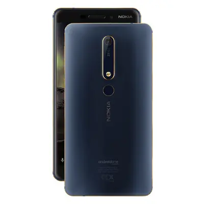 (Blue) Nokia 6.1 Single Sim | 32GB | 3GB RAM