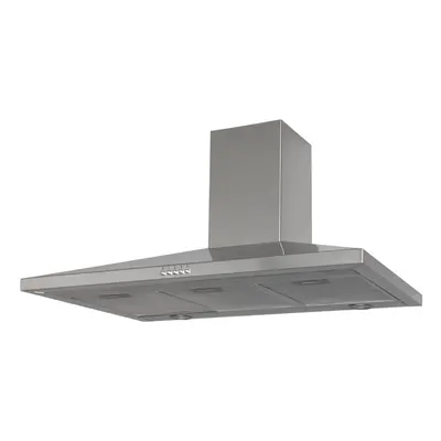 SIA CHL90SS 90cm Stainless Steel Chimney Cooker Hood Kitchen Extractor Fan