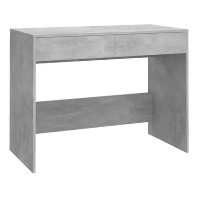 (concrete grey) vidaXL Desk Home Office Working Writing Table Computer Desk Engineered Wood