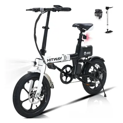 HITWAY Inch Folding Electric Bike, 250W City E Bike for Adults