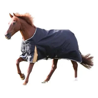 (6' 9", Black) Highlander Plus 200g Standard Neck Horse Turnout Rug