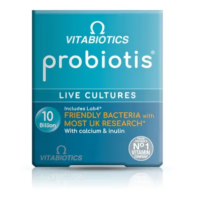 Vitabiotics Probiotis 10B CFU Capsules (Pack of 4)