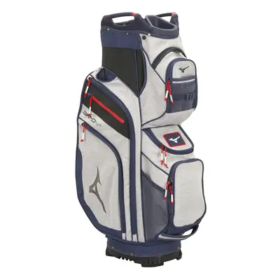 Mizuno BR-D4C Cart Bag, Heathered Grey-Navy