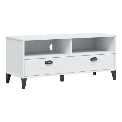 vidaXL TV Cabinet TV Stand Entertainment Centre TV Unit White Engineered Wood