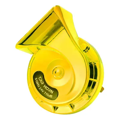 (Yellow, 24v) Car Air Horn Loud