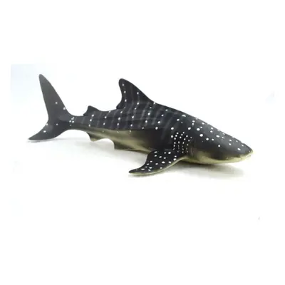 28cm Realistic Whale Shark Sea Animal Figure Solid Plastic Ocean Toy Diecast Model