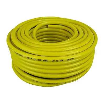 Faithfull CT072-023-108-BKYE-02 Heavy-Duty Reinforced Builder's Hose 50m 12.7mm (1/2in) Diameter