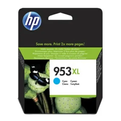 HP F6U16AE (953XL) Ink cartridge cyan, 1.6K pages, 20ml