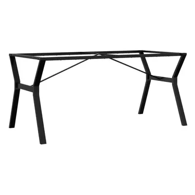 vidaXL Dining Table Legs Y-Frame Desk Legs Metal Furniture Legs Cast Iron