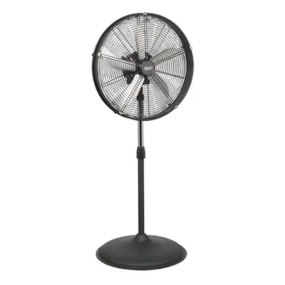 Sealey Hvf20Po Industrial High Velocity Oscillating Pedestal Fan 20In 230V