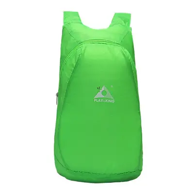 (Green) Lightweight Packable Backpack Foldable Ultralight Outdoor Handy Travel Daypack Waterproo