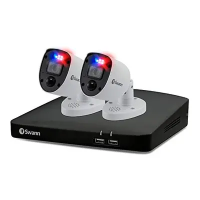 Swann 4K Enforcer CCTV System, TB DVR-5680 and x PRO-4KRL Enforcer Bullet Analogue CCTV Cameras,