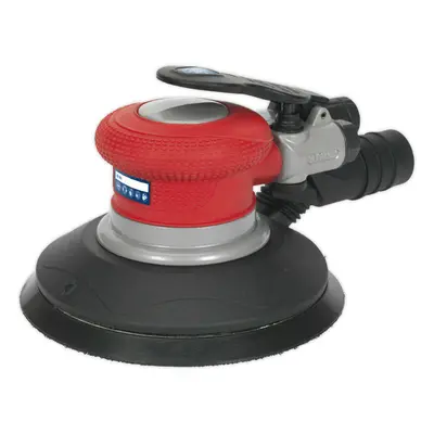 150mm AIR Random Orbital Palm Sander & DUST FREE - 1/4" BSP - Hook & Loop Pad