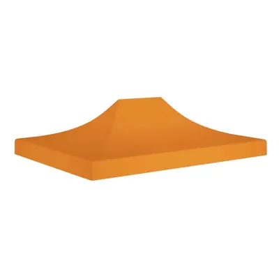 vidaXL Party Tent Roof 4.5x3 m Orange g/mÂ² Replacement Canopy Gazebo Cover