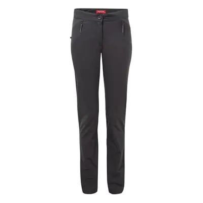 (14 UK R, Charcoal) Craghoppers Womens/Ladies NosiLife Pro Slim Trousers