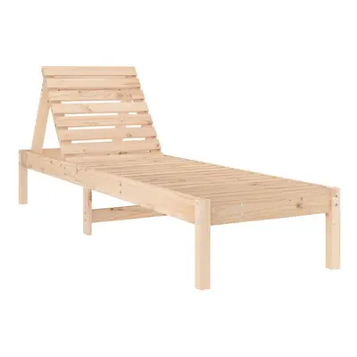 (natural pine, pcs) vidaXL Sun Loungers Sun Bed Outdoor Lounge Bed Garden Day Bed Solid Wood Pin