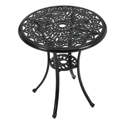 Round Patio Dining Table with Umbrella Hole