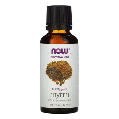 NOW Foods, Essential Oils, 100% Myrrh, fl oz (30 ml)