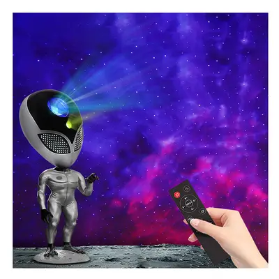 Alien Star Projector Lamp Alien Nebula Light Voice Interactive Galaxy Starry Night Light Home De