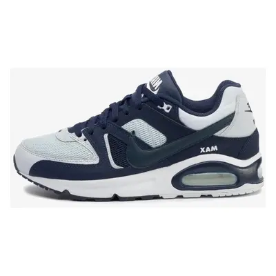 (Pure Platinum/Armory Navy, UK6.5) Nike Air Max Command Men's Running Trainers Sneakers