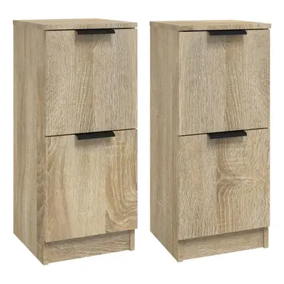 (Sonoma oak, 2) vidaXL Sideboards Cupboard Storage Cabinet Home Organiser Engineered Wood