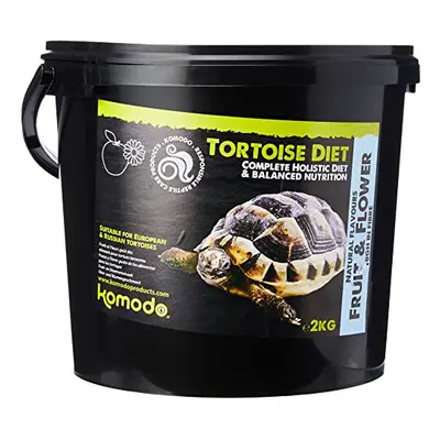 Komodo Complete Holistic Tortoise Diet Fruit and Flower 2kg, Balanced food for Tortoises, Natura