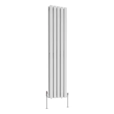 (1600 x 340mm Double) NRG Horizontal Vertical Designer D-shape Radiator Single Double Panel Bath