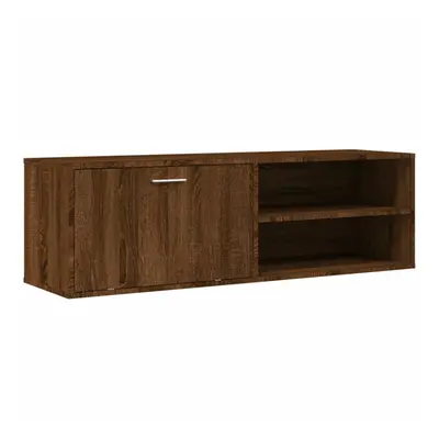 vidaXL TV Cabinet TV Stand Media Cabinet TV Unit Brown Oak Engineered Wood