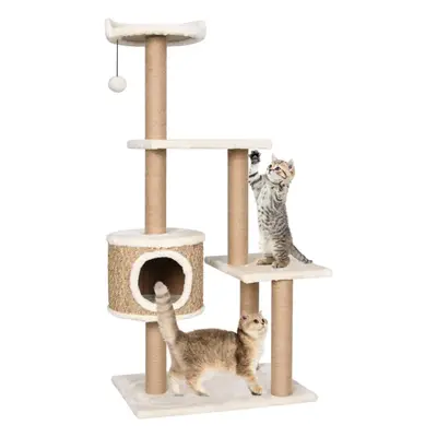 vidaXL Cat Tree with Scratching Post 123cm Seagrass Cat Furniture Pet Supply