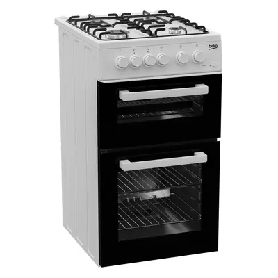 Beko Gas Cooker - White - A+ Rated