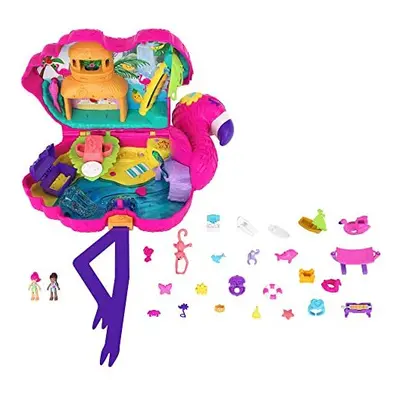 Flamingo Party Large Compact, Surprises (Including Margot & Friend Dolls), Pop & Swap Feature, &