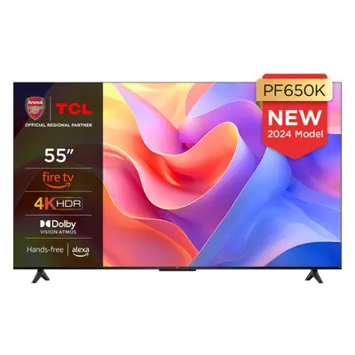 TCL PF650K 55" 4K HDR PRO Smart Fire TV with Freely - 55PF650K